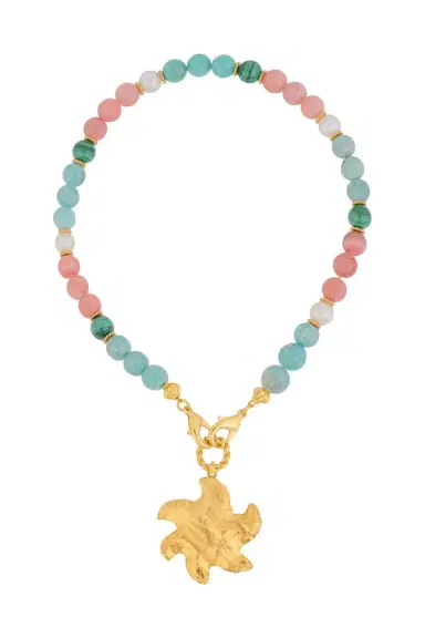 Sylvia Toledano Amazonite Malachite Beaded Necklace | Thumbnail 1 Sylvia Toledano Amazonite Malachite Beaded Necklace | Thumbnail 1