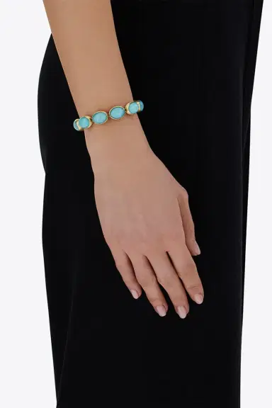 NANIS Amazonite Small Boules Muse Bracelet | Thumbnail 2 NANIS Amazonite Small Boules Muse Bracelet | Thumbnail 2