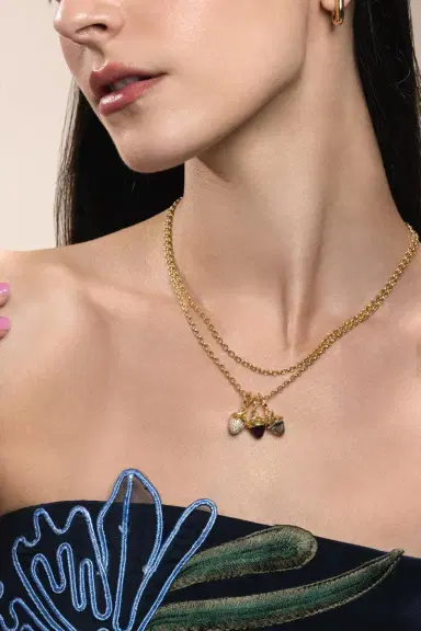 TAMARA COMOLLI Amethyst Mikado Flamenco Pendant | Thumbnail 4 TAMARA COMOLLI Amethyst Mikado Flamenco Pendant | Thumbnail 4