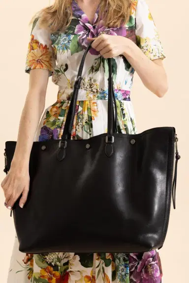 Dolce & Gabbana Atene Shopping Bag | Thumbnail 3 Dolce & Gabbana Atene Shopping Bag | Thumbnail 3
