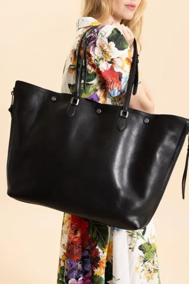 Dolce & Gabbana Atene Shopping Bag | Thumbnail 4 Dolce & Gabbana Atene Shopping Bag | Thumbnail 4
