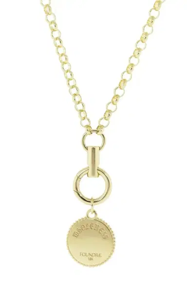 Foundrae Baby Wholeness Medallion | Thumbnail 5 Foundrae Baby Wholeness Medallion | Thumbnail 5