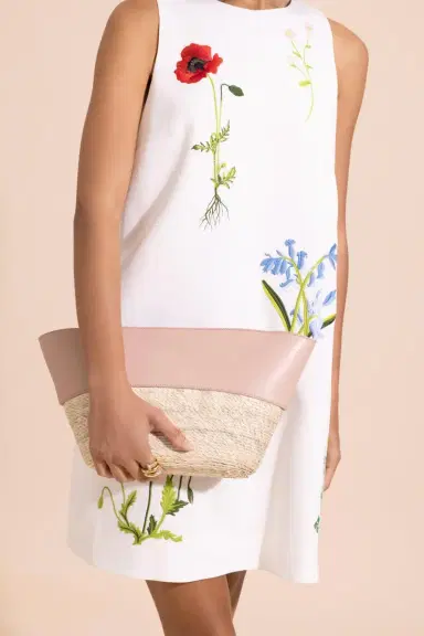 Altuzarra Basket Clutch - Blush Pink | Thumbnail 4 Altuzarra Basket Clutch - Blush Pink | Thumbnail 4