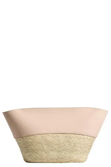 Altuzarra Basket Clutch - Blush Pink | Thumbnail 1 Altuzarra Basket Clutch - Blush Pink | Thumbnail 1