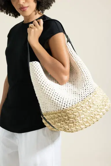 TOTEME Belt Strap Paper Tote | Thumbnail 2 TOTEME Belt Strap Paper Tote | Thumbnail 2