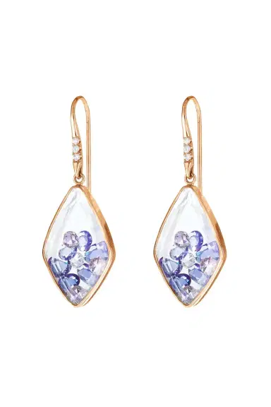 MORITZ GLIK Blue Kite Earrings | Thumbnail 1 MORITZ GLIK Blue Kite Earrings | Thumbnail 1