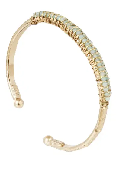 Gas Bijoux Blue Large Lyre Bracelet Bracelet | Thumbnail 5 Gas Bijoux Blue Large Lyre Bracelet Bracelet | Thumbnail 5
