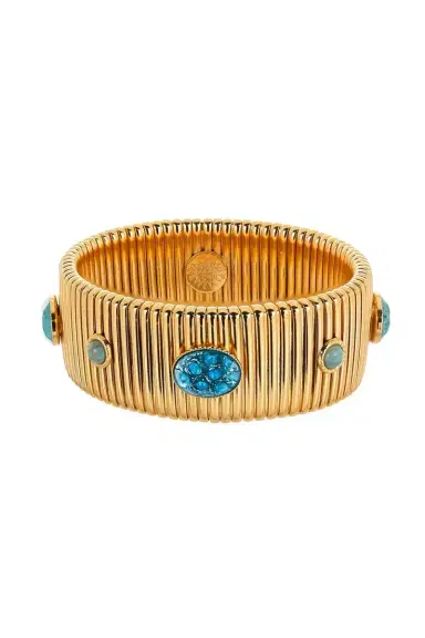 Gas Bijoux Blue Large Strada Bracelet | Thumbnail 1 Gas Bijoux Blue Large Strada Bracelet | Thumbnail 1