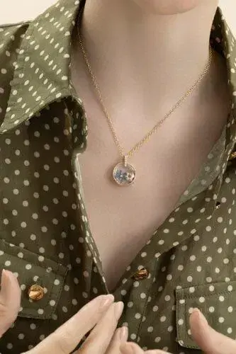 LOQUET Blue Sapphire Bloom Charm | Thumbnail 4 LOQUET Blue Sapphire Bloom Charm | Thumbnail 4