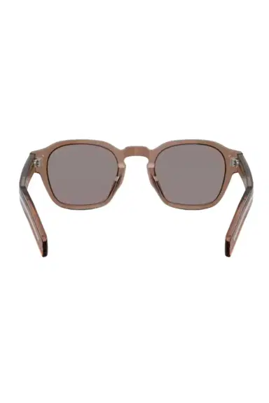 Prada Bold Round Sunglasses - Transparent Clay | Thumbnail 5 Prada Bold Round Sunglasses - Transparent Clay | Thumbnail 5