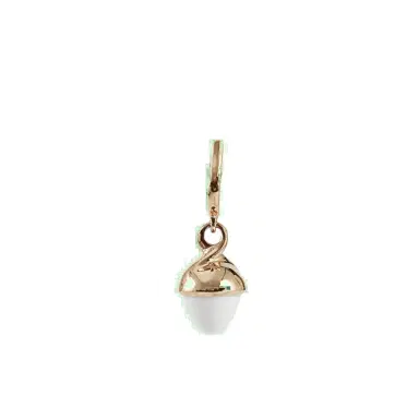 TAMARA COMOLLI Cacholong Mikado Flamenco Pendant | Thumbnail 1 TAMARA COMOLLI Cacholong Mikado Flamenco Pendant | Thumbnail 1