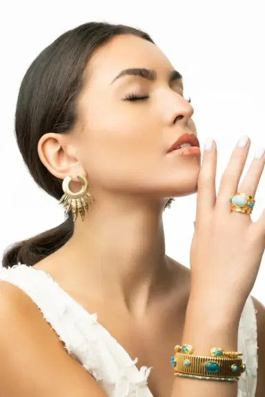 Gas Bijoux Caracara Earrings | Thumbnail 4 Gas Bijoux Caracara Earrings | Thumbnail 4