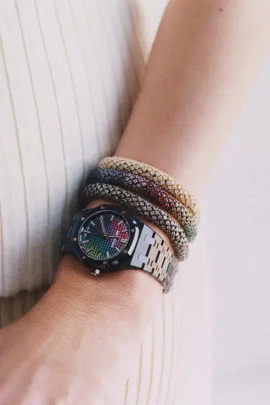 Carolina Bucci Champagne Diamond 360 Twister Luxe Bracelet | Thumbnail 2 Carolina Bucci Champagne Diamond 360 Twister Luxe Bracelet | Thumbnail 2