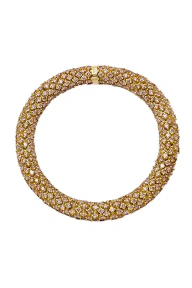 Carolina Bucci Champagne Diamond 360 Twister Luxe Bracelet | Thumbnail 1 Carolina Bucci Champagne Diamond 360 Twister Luxe Bracelet | Thumbnail 1