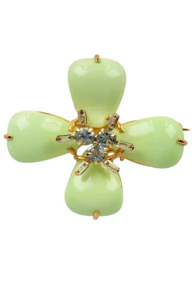 BOUNKIT JEWELRY Chrysoprase Armanie Pin Pendant | Thumbnail 1 BOUNKIT JEWELRY Chrysoprase Armanie Pin Pendant | Thumbnail 1