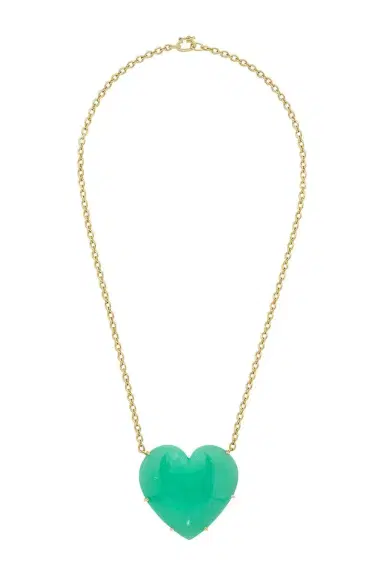 IRENE NEUWIRTH JEWELRY Chrysoprase Love Necklace | Thumbnail 1 IRENE NEUWIRTH JEWELRY Chrysoprase Love Necklace | Thumbnail 1