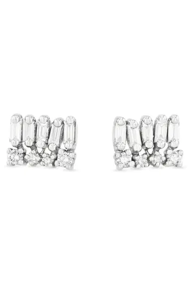 Suzanne Kalan Cierra Diamond Studs | Thumbnail 1 Suzanne Kalan Cierra Diamond Studs | Thumbnail 1