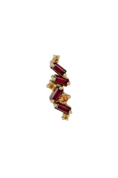 BVLA Citrine Garnet Curve Ear End | Thumbnail 1 BVLA Citrine Garnet Curve Ear End | Thumbnail 1