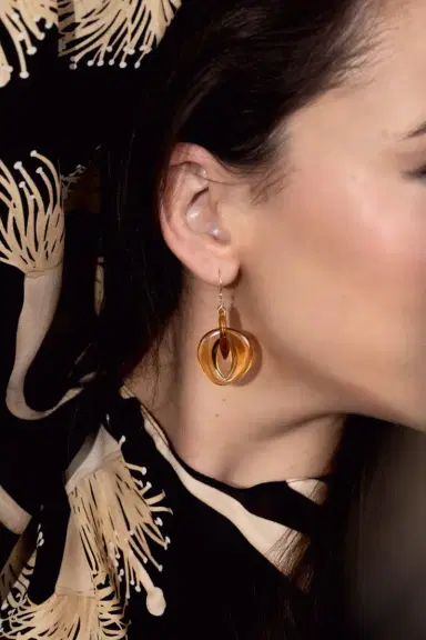 TEN THOUSAND THINGS Citrine Peacock Earrings | Thumbnail 4 TEN THOUSAND THINGS Citrine Peacock Earrings | Thumbnail 4