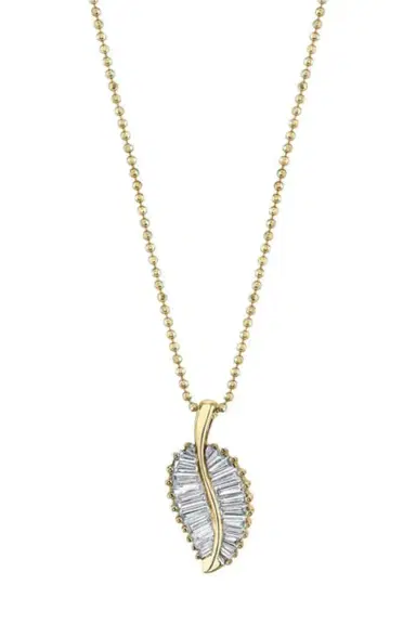 Anita Ko Classic Palm Leaf Diamond Necklace | Thumbnail 1 Anita Ko Classic Palm Leaf Diamond Necklace | Thumbnail 1