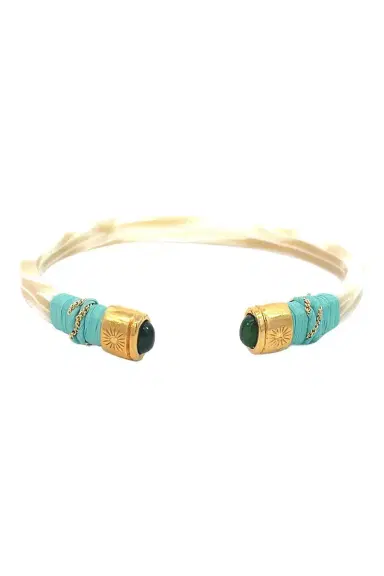 Gas Bijoux Cream Blue Sarina Bracelet | Thumbnail 1 Gas Bijoux Cream Blue Sarina Bracelet | Thumbnail 1