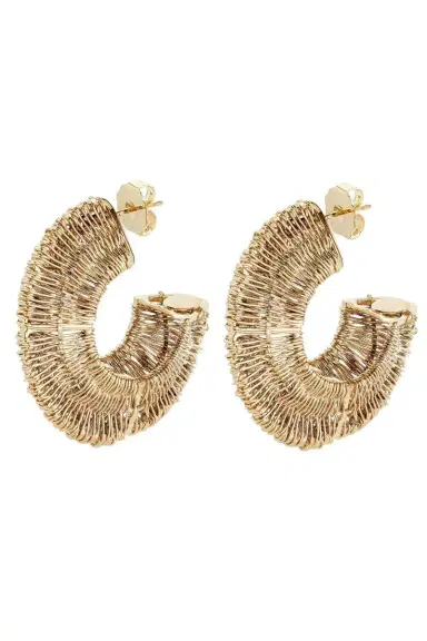 Gas Bijoux Crocus Filea Hoop Earrings | Thumbnail 1 Gas Bijoux Crocus Filea Hoop Earrings | Thumbnail 1