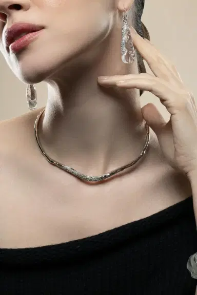 ALEXIS BITTAR Crystal Solanales Skinny Collar Necklace | Thumbnail 5 ALEXIS BITTAR Crystal Solanales Skinny Collar Necklace | Thumbnail 5