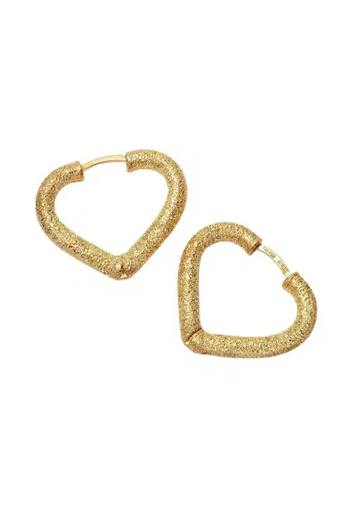 Carolina Bucci Cuore Huggie Earrings | Thumbnail 4 Carolina Bucci Cuore Huggie Earrings | Thumbnail 4