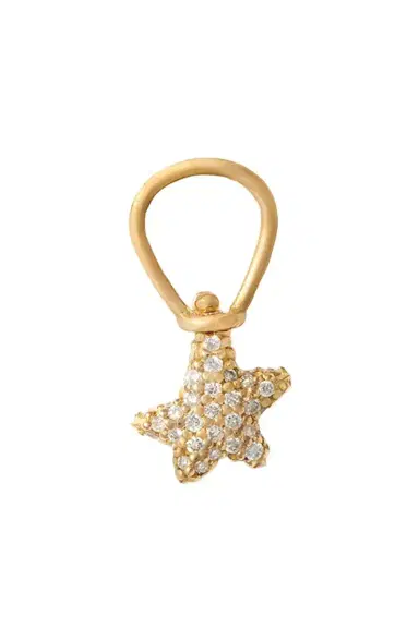 Marla Aaron Diamond Allstone Itty Bitty Star Charm | Thumbnail 1 Marla Aaron Diamond Allstone Itty Bitty Star Charm | Thumbnail 1