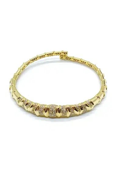 ANDREOLI Diamond Alternating Collar Necklace | Thumbnail 1 ANDREOLI Diamond Alternating Collar Necklace | Thumbnail 1