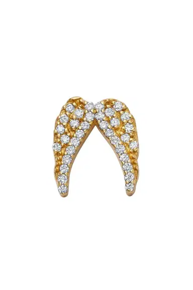LOQUET Diamond Angel Wings Charm | Thumbnail 1 LOQUET Diamond Angel Wings Charm | Thumbnail 1