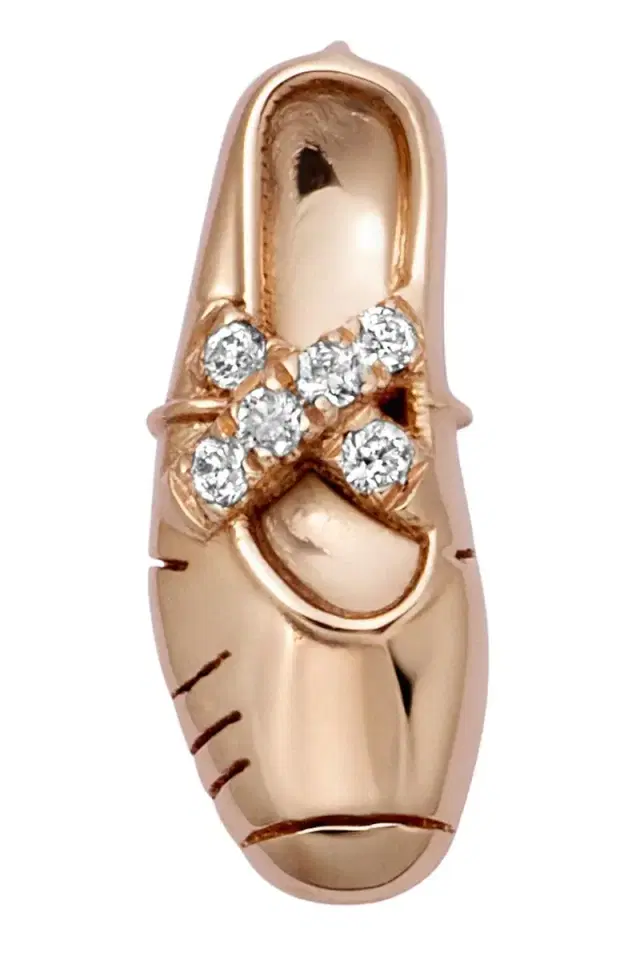 Diamond Ballet Shoe Charm Diamond Ballet Shoe Charm