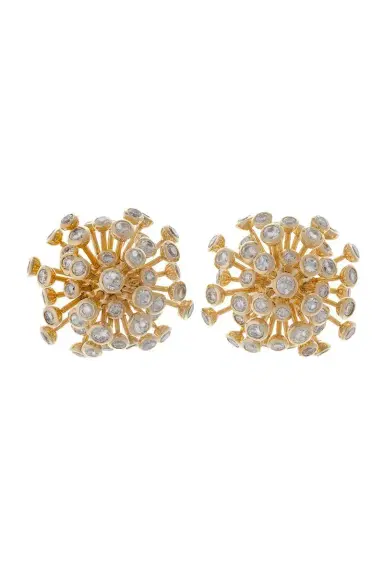 DENISE CASSOU Diamond Cell Stud Earrings | Thumbnail 1 DENISE CASSOU Diamond Cell Stud Earrings | Thumbnail 1