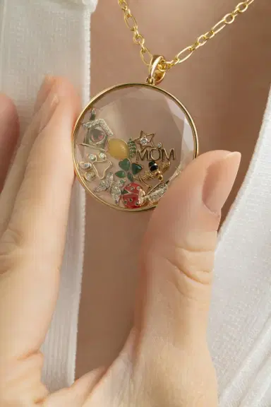 LOQUET Diamond Champagne Charm | Thumbnail 4 LOQUET Diamond Champagne Charm | Thumbnail 4