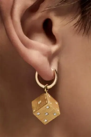 Marie Lichtenberg Diamond Dado Charm | Thumbnail 3 Marie Lichtenberg Diamond Dado Charm | Thumbnail 3