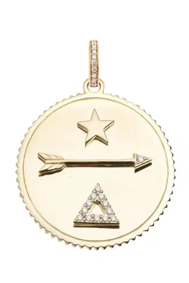 Foundrae Diamond Dream Large Medallion | Thumbnail 1 Foundrae Diamond Dream Large Medallion | Thumbnail 1