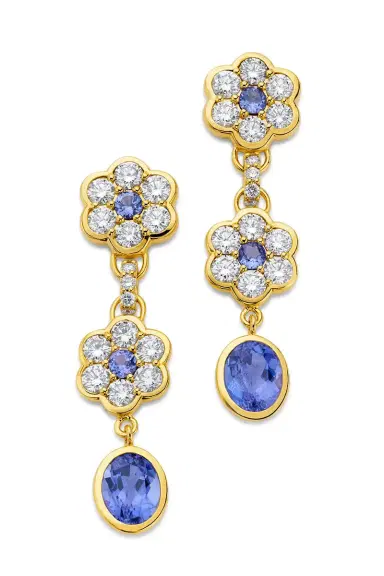 BUDDHA MAMA Diamond Drop Earrings | Thumbnail 1 BUDDHA MAMA Diamond Drop Earrings | Thumbnail 1