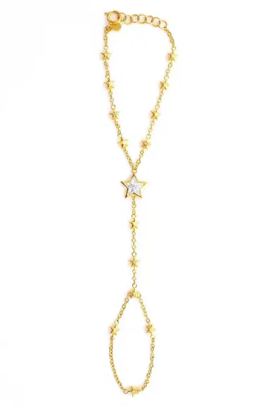 BUDDHA MAMA Diamond Kite Star Hand Chain Bracelet | Thumbnail 1 BUDDHA MAMA Diamond Kite Star Hand Chain Bracelet | Thumbnail 1