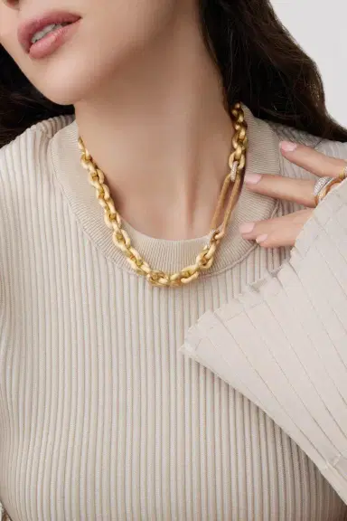 NANIS Diamond Link Necklace | Thumbnail 5 NANIS Diamond Link Necklace | Thumbnail 5