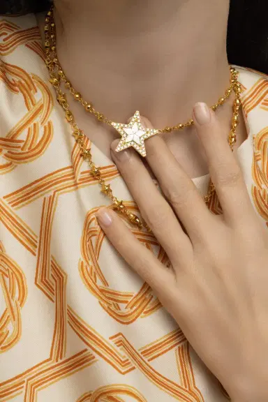 BUDDHA MAMA Diamond Mini Kite Star Necklace | Thumbnail 3 BUDDHA MAMA Diamond Mini Kite Star Necklace | Thumbnail 3