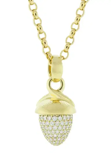TAMARA COMOLLI Diamond Pave Mikado Bouquet Pendant | Thumbnail 1 TAMARA COMOLLI Diamond Pave Mikado Bouquet Pendant | Thumbnail 1