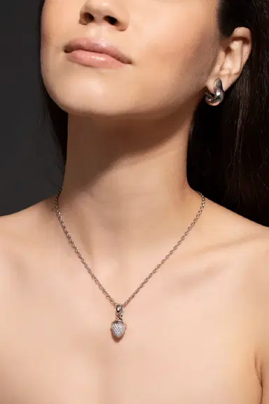 TAMARA COMOLLI Diamond Pave Mikado Bouquet Pendant | Thumbnail 2 TAMARA COMOLLI Diamond Pave Mikado Bouquet Pendant | Thumbnail 2