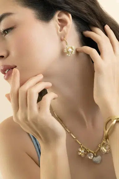 IRENE NEUWIRTH JEWELRY Diamond Pearl Blossom Flower Earrings | Thumbnail 4 IRENE NEUWIRTH JEWELRY Diamond Pearl Blossom Flower Earrings | Thumbnail 4