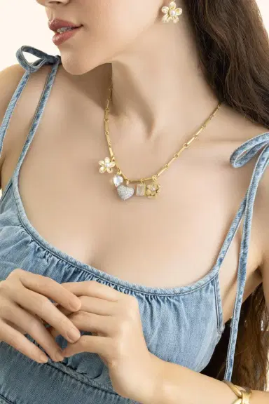 IRENE NEUWIRTH JEWELRY Diamond Pearl Blossom Flower Pendant | Thumbnail 2 IRENE NEUWIRTH JEWELRY Diamond Pearl Blossom Flower Pendant | Thumbnail 2