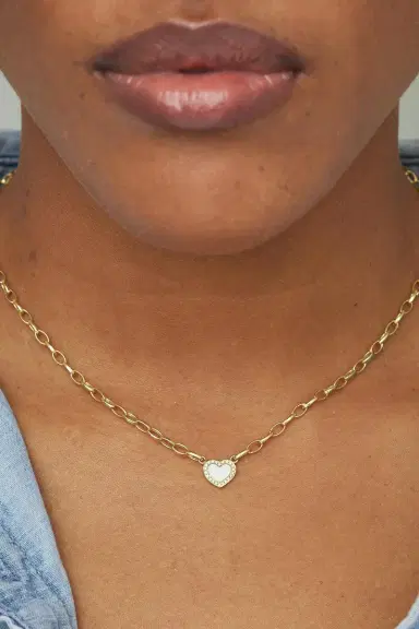 Jennifer Meyer Diamond Pearl Small Edith Necklace | Thumbnail 2 Jennifer Meyer Diamond Pearl Small Edith Necklace | Thumbnail 2