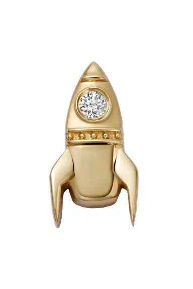 LOQUET Diamond Pocket Rocket Charm | Thumbnail 1 LOQUET Diamond Pocket Rocket Charm | Thumbnail 1