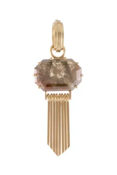 Sylva & Cie Diamond Rough Cut Sima Pendant | Thumbnail 1 Sylva & Cie Diamond Rough Cut Sima Pendant | Thumbnail 1