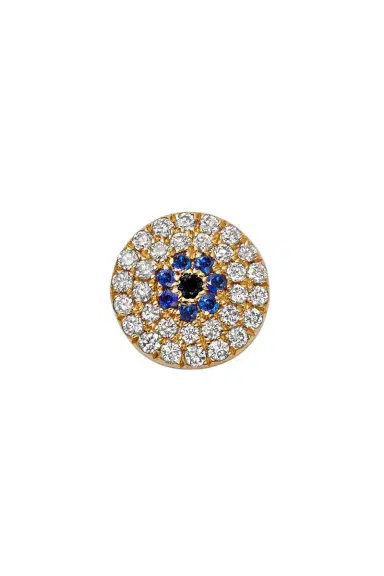 LOQUET Diamond Sapphire Evil Eye Charm | Thumbnail 1 LOQUET Diamond Sapphire Evil Eye Charm | Thumbnail 1