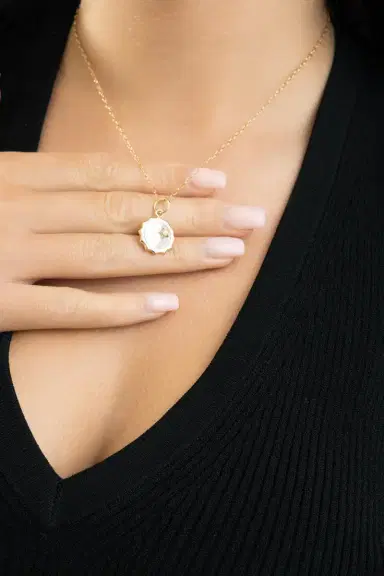 MONICA RICH KOSANN Diamond Sun And Star Happiness Pendant | Thumbnail 3 MONICA RICH KOSANN Diamond Sun And Star Happiness Pendant | Thumbnail 3