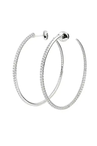 Engelbert 1920 Diamond Twisted Earrings - 45Mm | Thumbnail 1 Engelbert 1920 Diamond Twisted Earrings - 45Mm | Thumbnail 1